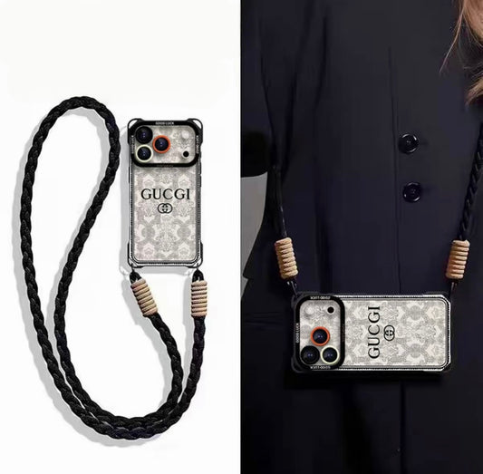 Leather Phone Case Handheld & Crossbody Design · iPhone 17 New Release