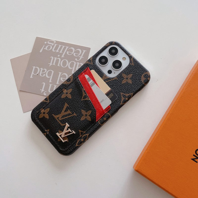 लक्ज़री कार्ड बैग क्लासिक iPhone केस