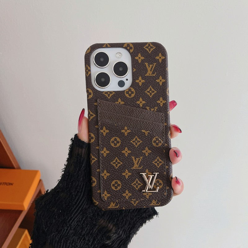 लक्ज़री कार्ड बैग क्लासिक iPhone केस