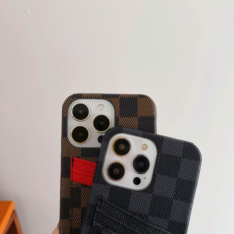 लक्ज़री कार्ड बैग क्लासिक iPhone केस