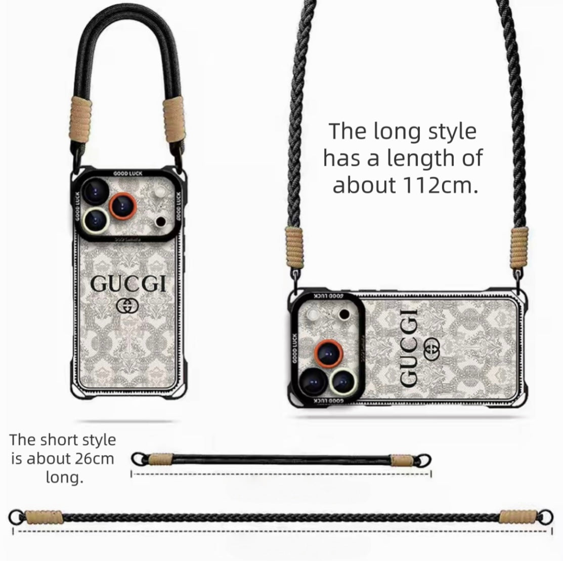 Leather Phone Case Handheld & Crossbody Design · iPhone 17 New Release