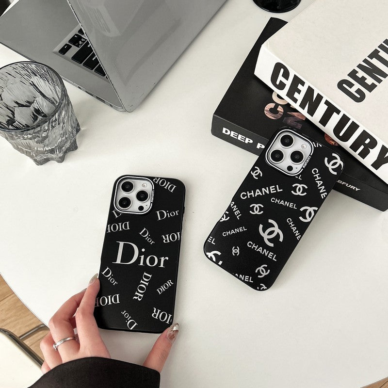 Módní černé pouzdro na iPhone