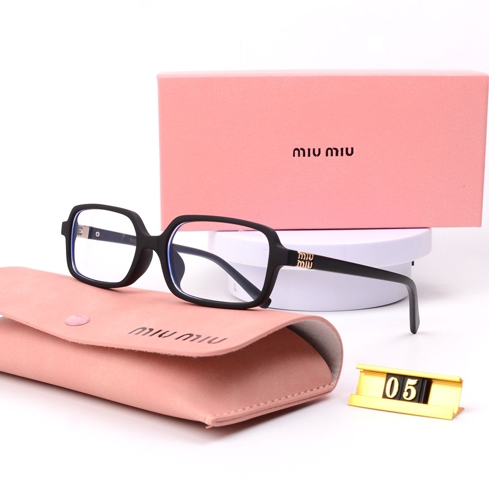 Retrobril met vierkant montuur en luipaardprint & Zonnebril