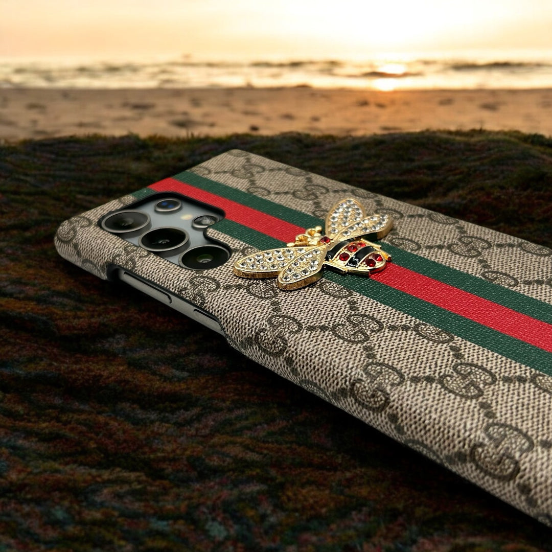 Premium-Marken-3D-Bienen-Design-Hülle für Samsung Galaxy