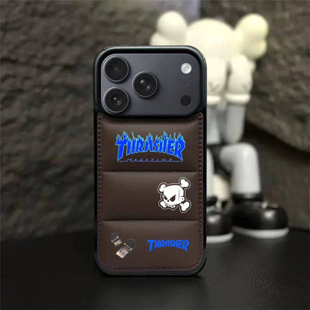 Flame Street Skate Puffer Case â€?iPhone 12â€?7