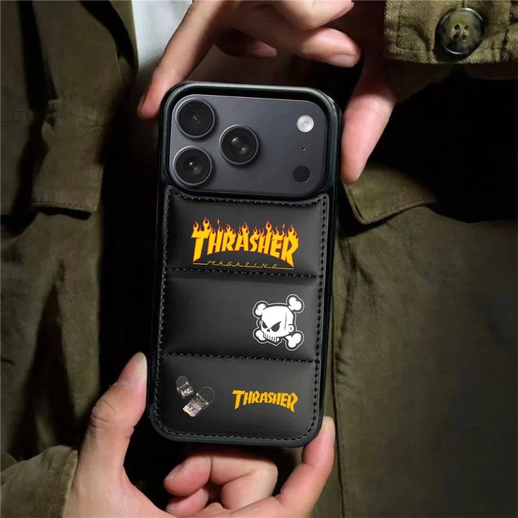 Flame Street Skate Puffer Case â€?iPhone 12â€?7