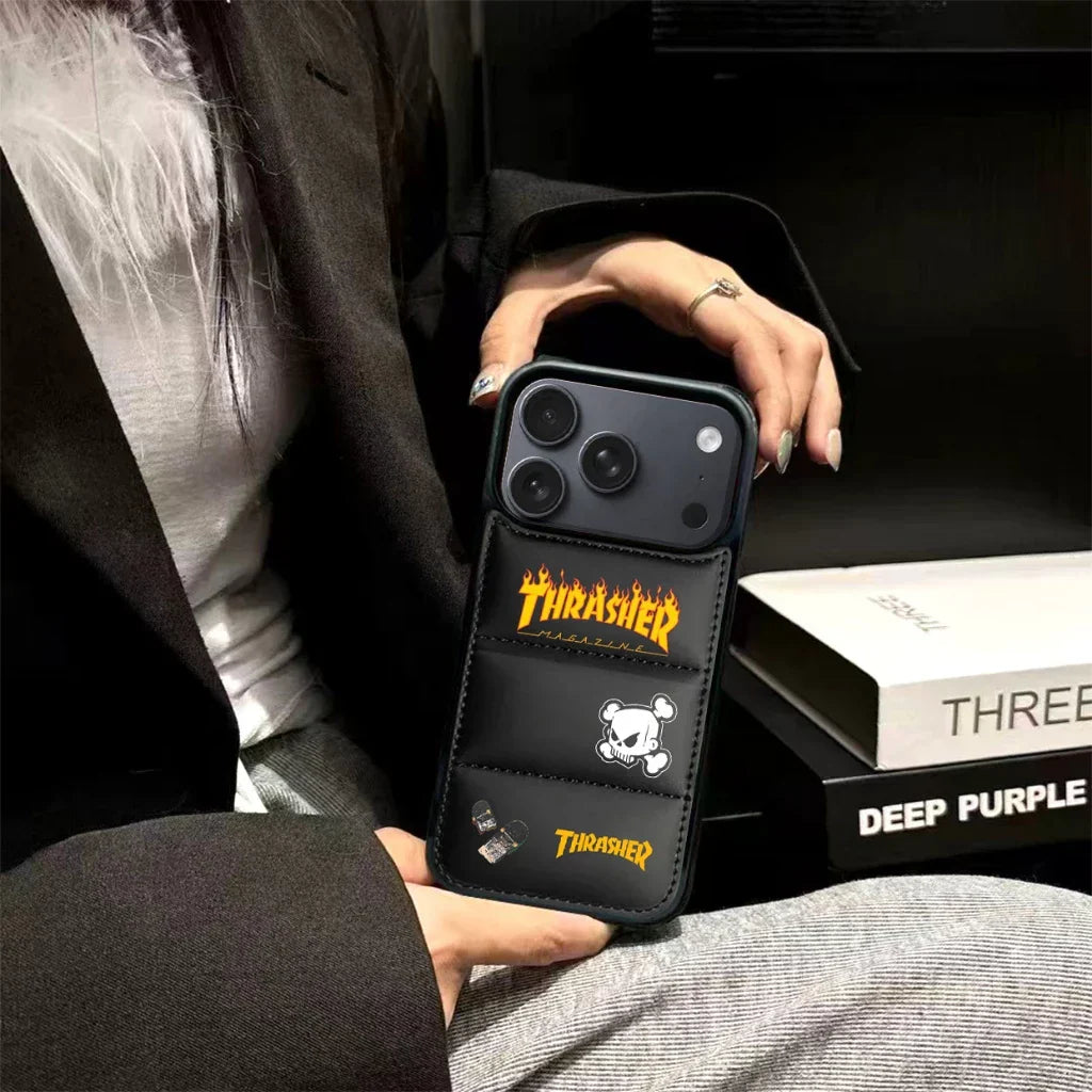 Flame Street Skate Puffer Case â€?iPhone 12â€?7