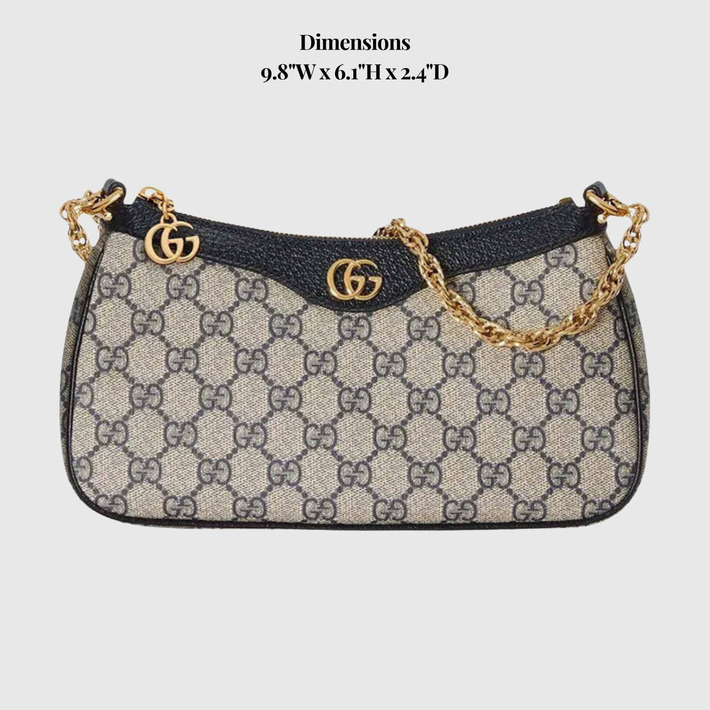 حقيبة كتف قماش منقوشة