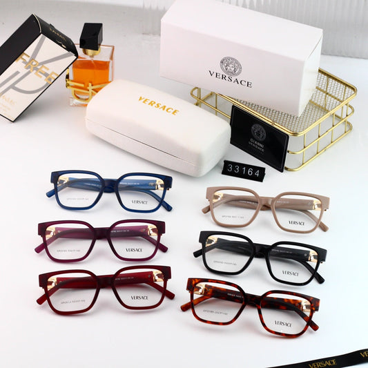 Diamanten metalen Medusa-bril