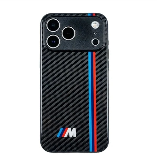 BMW Carbon Fiber Sport Phone Case | iPhone 17 Series