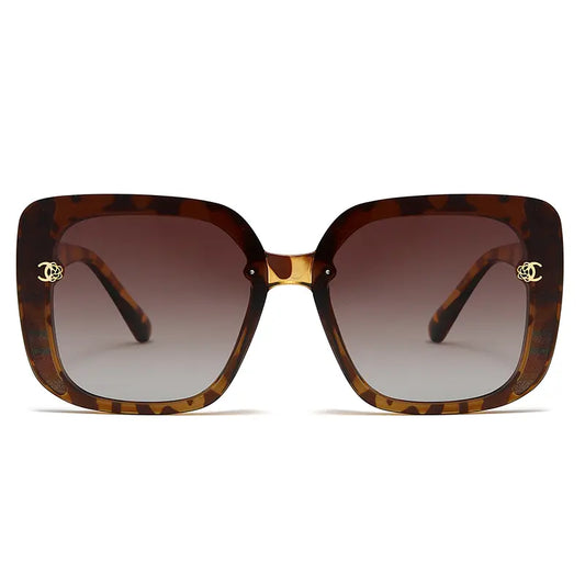 Op maat gemaakte luxe HD gepolariseerde zonnebril voor dames - UV-bescherming voor autorijden en reizen