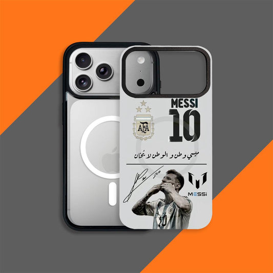 Funda magnética para teléfono Football Legends: TPU suave a prueba de golpes con parte posterior intercambiable