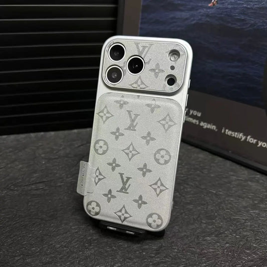 Funda de cuero de microfibra premium para iPhone