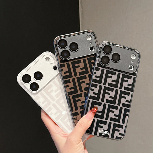 Funda de lujo para iPhone a prueba de golpes con protección para cámara