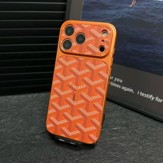 Estuche con textura en relieve elegante G-Y para iPhone
