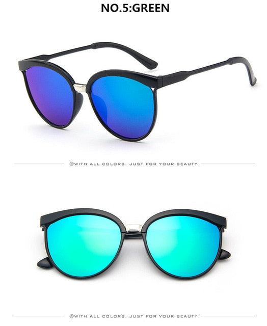 Macskaszem Márka Designer Napszemüvegek Női Luxus Műanyag Napszemüvegek Klasszikus Retro Kültéri Szemüvegek Oculos De Sol Gafas