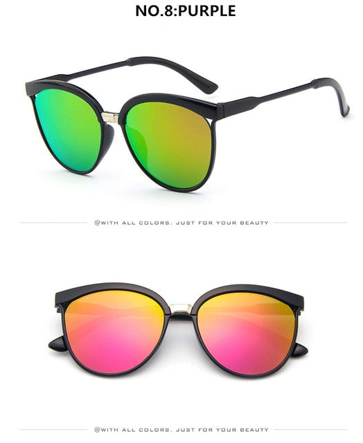 Macskaszem Márka Designer Napszemüvegek Női Luxus Műanyag Napszemüvegek Klasszikus Retro Kültéri Szemüvegek Oculos De Sol Gafas