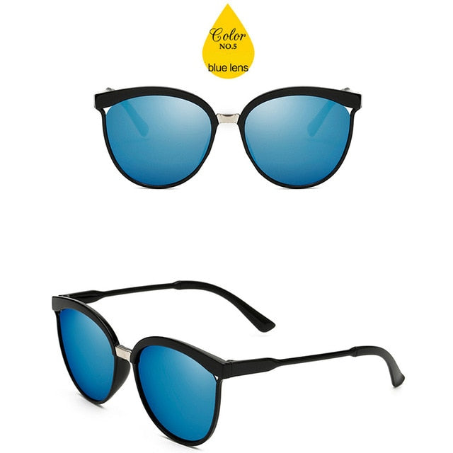 LeonLion Godis Varumärke Designer Cat Eye Solglasögon Dam Lyxiga Plast Solglasögon Klassiska Retro Utomhus Oculos De Sol Gafas