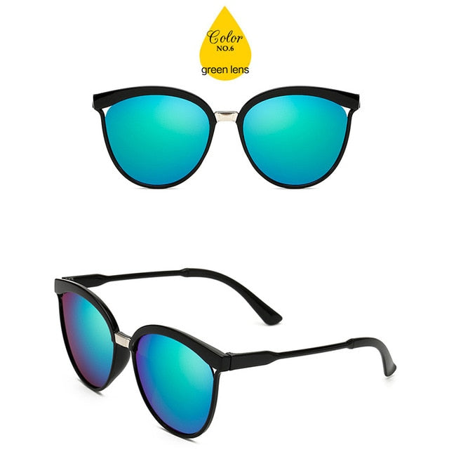 LeonLion Godis Varumärke Designer Cat Eye Solglasögon Dam Lyxiga Plast Solglasögon Klassiska Retro Utomhus Oculos De Sol Gafas