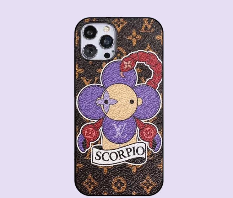 Scorpio Love Maalattu iPhone-kotelo Mittatilaustyönä